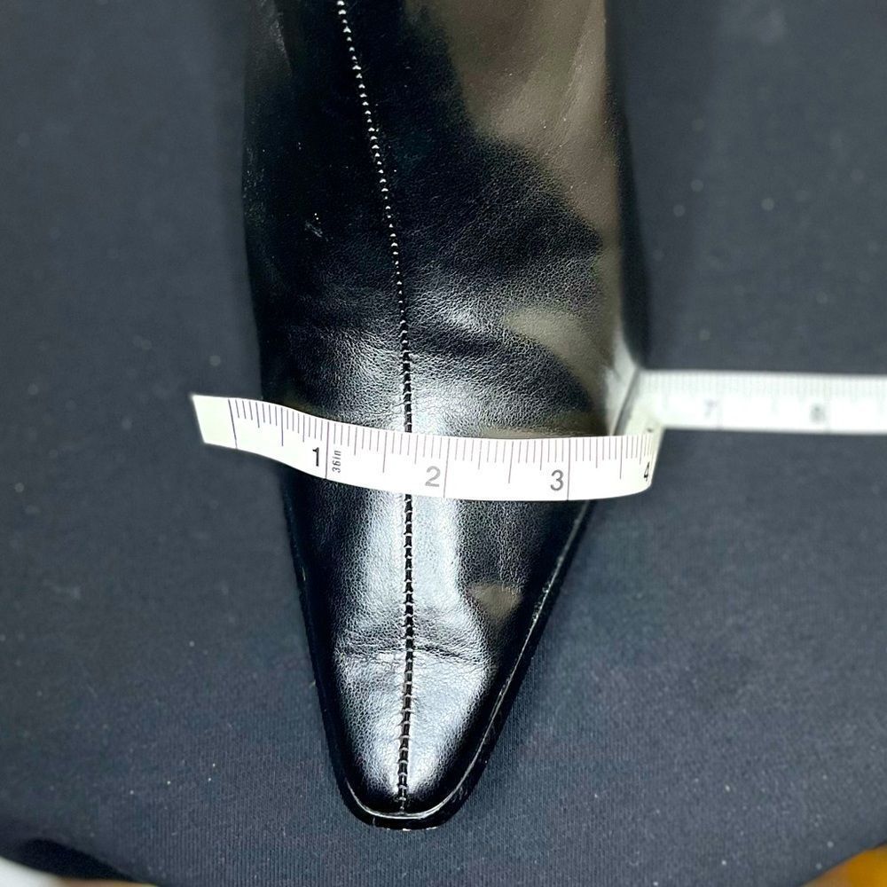 Donald J. Pliner Women’s Ankle Boots Black Leather Booties Size: 8 - Picture 11 of 12